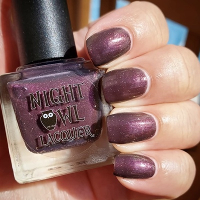 Night owl lacquer - holding on & letting go