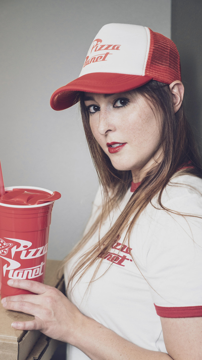 Disney Pixar Toy Story Large Pizza Planet Logo Cup