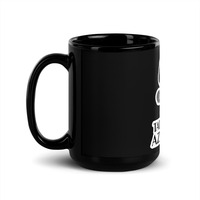 Tales From Aztlantis Logo Black Glossy Mug - Thumbnail 1