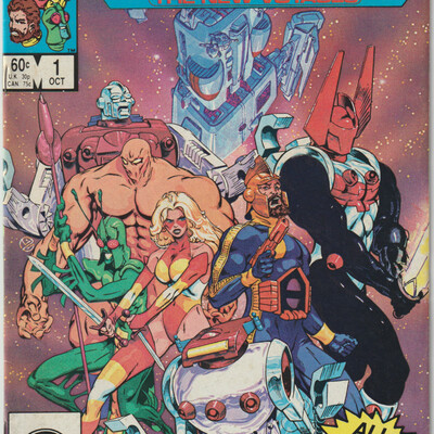 Marvel comics the micronauts: the new voyages (1984) nos. 1, 4, 5, 7, 8, 18