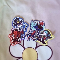 Hazbin hotel & Helluva boss stickers - Thumbnail 1