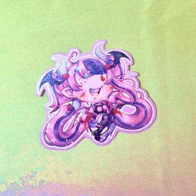 Cyyu, monarch & ironmouse stickers