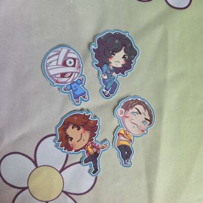 Mouthwashing stickers