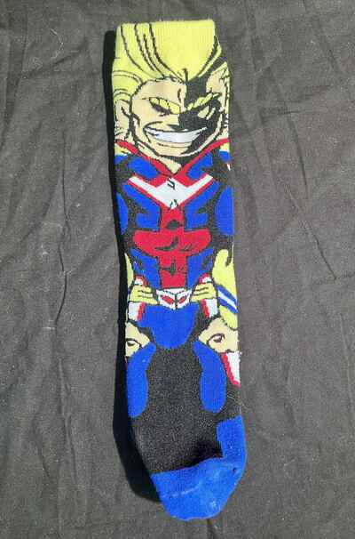 My Hero Academia All Might Calf Socks