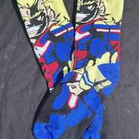 My Hero Academia All Might Calf Socks - Thumbnail 1