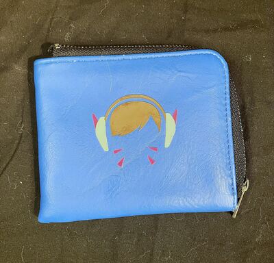 Overwatch's D'va Zip-Up Wallet