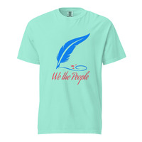 We The People Unisex 100% Cotton Heavyweight Soft Breathable T-Shirt Social Justice Activism Activist Political Statement Graphic Tees  - Thumbnail 20