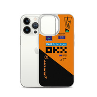 Oscar Piastri McLaren F1 race suit 2025 Clear Case for iPhone - Thumbnail 20