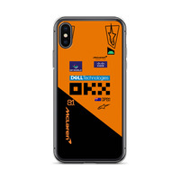 Oscar Piastri McLaren F1 race suit 2025 Clear Case for iPhone - Thumbnail 50