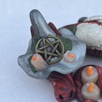 Noct the Sleepy Yule Candle Dragon - Thumbnail 4