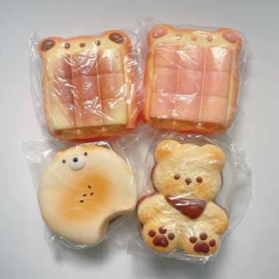 Bear pastry squishy