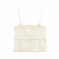 Bow embroidered camisole top - Thumbnail 2