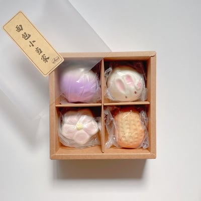 Chinese pastry squishy set