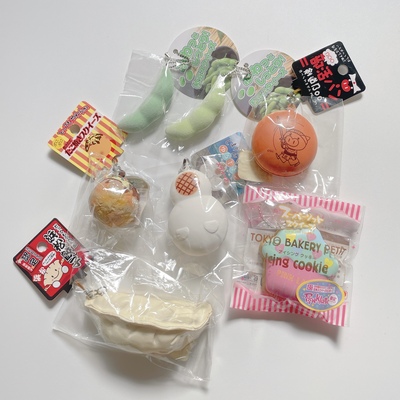 Rare Food Squishy Set