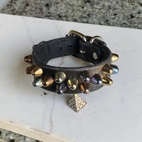 2-1-2 rainbow short british studs wristband - Thumbnail 7