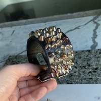 Chaotic Rainbow Short British Stud Cuff - Thumbnail 3