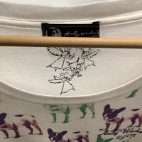 Hysteric Glamour x Andy Warhol 2015 french buldog tee - Thumbnail 2