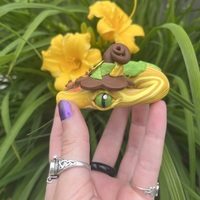 Sallie the Sleepy Pumpkin WItch - Thumbnail 1