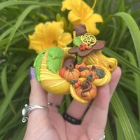 Sallie the Sleepy Pumpkin WItch - Thumbnail 3