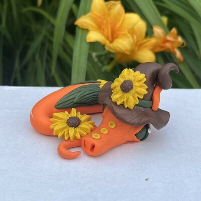 Sammy the Sleepy Sunflower Witch