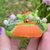 Rocco the Sleepy Forest Floor Dragon - Thumbnail 2