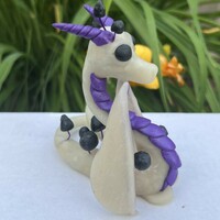 Inko the Dark Enchanted Mushroom Dragon - Thumbnail 3