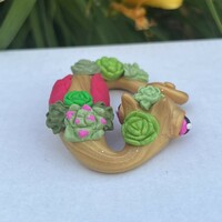Rosetta the Sleepy Succulent Dragon - Thumbnail 1