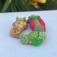 Rosetta the Sleepy Succulent Dragon - Thumbnail 3