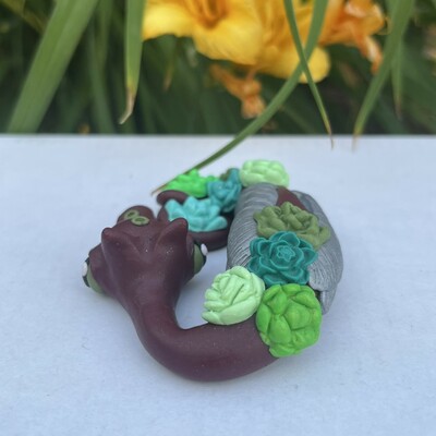Lura the sleepy succulent dragon