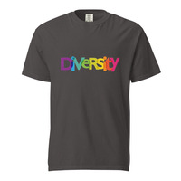Diversity Unisex 100% Cotton Heavyweight Soft Breathable T-Shirt Social Justice Activism Statement Protest Graphic Tees  - Thumbnail 4