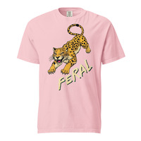 Feral Leopard Unisex 100% Cotton Heavyweight Soft Breathable T-Shirt Graphic Tees  - Thumbnail 52