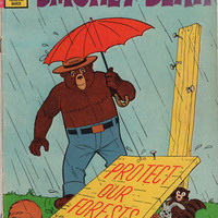 Smokey Bear #9 custom painted cover + comic - Thumbnail 1