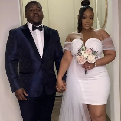 Mini short wedding dress, african girls beach boho bridal dress bridal gown