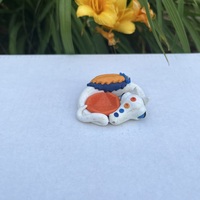 Abby the Ocean Sunset Mini Dice Guardian - Thumbnail 1