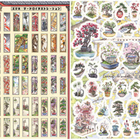 "Bonsai" A4 sticker sheet - Thumbnail 4
