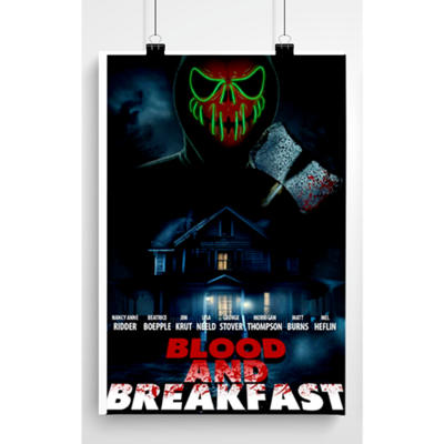 Blood and breakfast poster (24 x 36)
