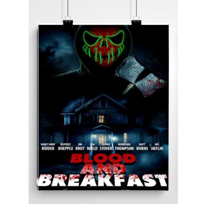 Blood and Breakfast Poster  (11 x 14)