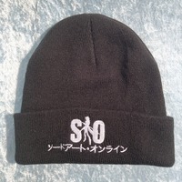 Kirito Sword Art Online Classic Black Winter Beanie - Thumbnail 1