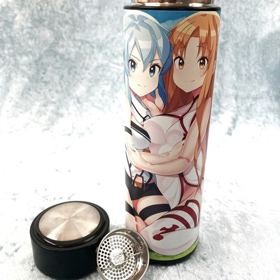 Metal sword art online/asuna tea thermos