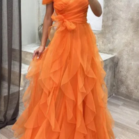 Elegant Sweetheart Purple Lace Tulle Prom Dress,Graduation Dress - Thumbnail 1