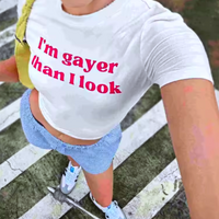I'M GAYER THAN I LOOK TOP - Thumbnail 2