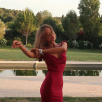 Dark red evening dress,backless with bowknot party dress, mermaid prom dress - Thumbnail 3