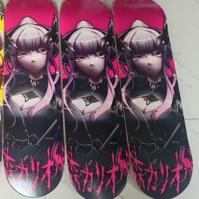 Mori calliope grimoire skate deck