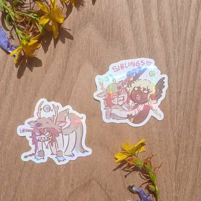 Artemis/apollo sticker pack