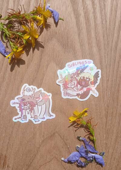 Artemis/Apollo sticker pack