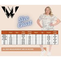 White Mark Soft Pajama Top and Capri Pant 2-Piece Lounge Set, Small-3X - Thumbnail 6