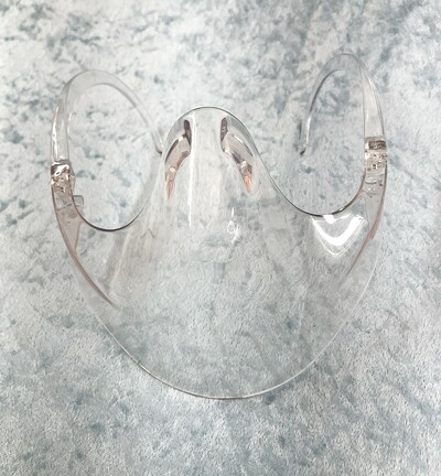 Clear Face Mask Cover 3d Durable Shield Reusable Transparent Plastic Bracket