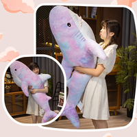 Shark throw pillow plush toy - Thumbnail 5