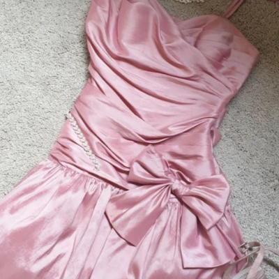 Lovely pink short homecoming dresses