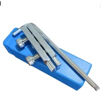 Broken Screw & Pipe Extractor Set – Hex Stripped Screw Remover with Multifunctional Handle | Tap & Threading Tool Kit  - Thumbnail 1